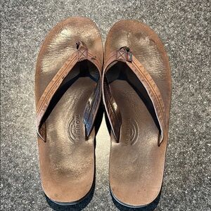 Rainbow Men's Brown Sandals